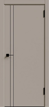 KM 2 ДГ ABS черная с 4-х сторон молдинг Черный