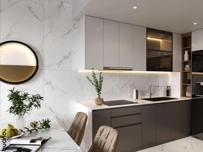 Керамогранит Buono Ceramica Marble Statuario Alba Glossy