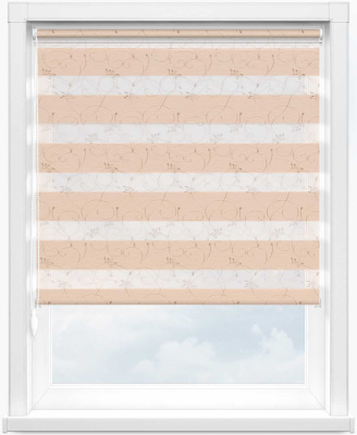 Зебра ВАЛЕНСИЯ 2261 св.бежевый, 280 см