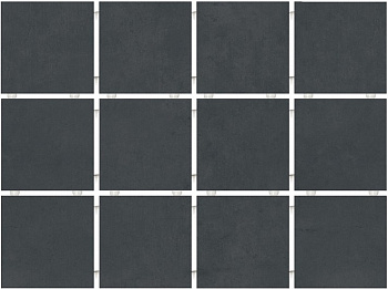 Амальфи керамогранит полотно из 12 частей черный 9,9х9,9 Амальфи керамогранит полотно из 12 частей черный 9,9х9,9