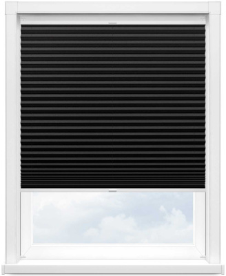 Креп перла 1908 черный, 235см