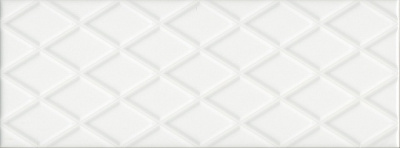 Спига плитка белый структурная 15х40