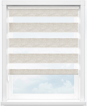 Зебра АУРА 0225 белый, 300 см