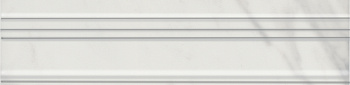 Алькала бордюр багет белый 5х20