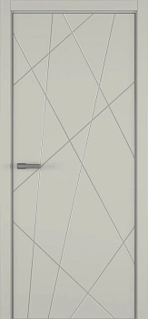 Chaos ДГ ART Lite RAL 7044 ALU Серая с 4-х