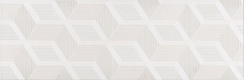 Морандо декор белый 25х75