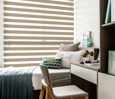 Зебра КЛАУД 2406 бежевый, 300 см