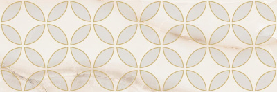 Happy декор Oxy бежевый 20х60