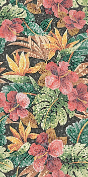 Гардена керамогранит декорированный обрезной 119,5х238,5