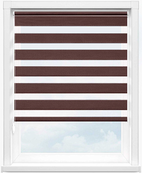 Зебра ПАЛАС 2875 золотой каштан, 280 см