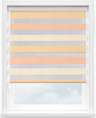 Зебра ЛУКСОР ТРИО 4063 персиковый, 280 см