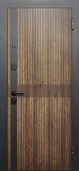 Гарда 7,5 см Вуд Вертикаль Сатин белый