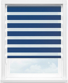 Зебра СТАНДАРТ 5302 синий, 280 см