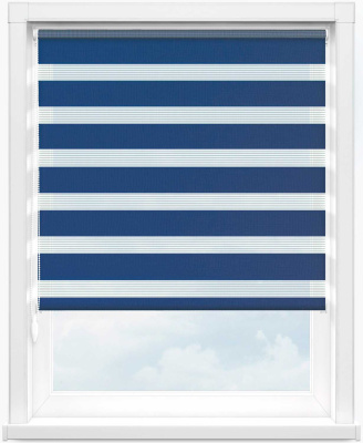 Зебра СТАНДАРТ 5302 синий, 280 см