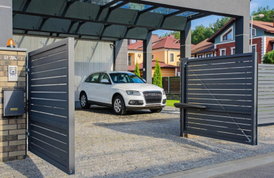 Распашные въездные ворота