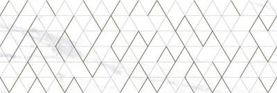 Lord Tact белый 20x60 декор глянцевый