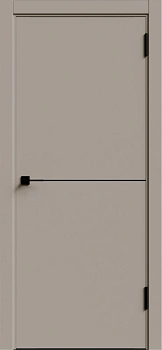 KM 1 ДГ ABS черная с 4-х сторон молдинг ALU Черный