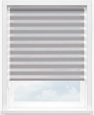 Зебра АДАЖИО 1852 серый, 280 см