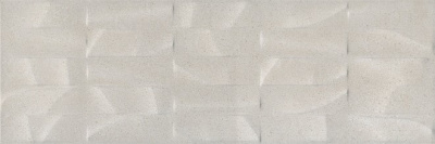 Безана плитка серый светлый структурная 25х75