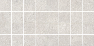 Эскориал декор мозаичный серый 20х40