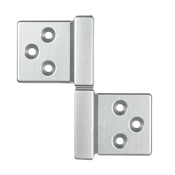 Петля накладная 143Q ALDEGHI LUIGI с квадратной осью