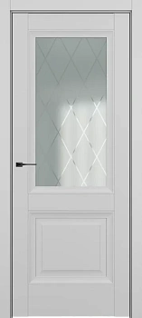 Венеция ДО Baguette B2 Сатинато с рисунком ромб Матовый серый