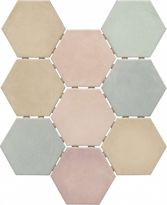 Патакона керамогранит полотно из 9 частей 10,4х12 Патакона керамогранит полотно из 9 частей 10,4х12