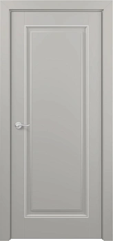 Неаполь ДГ ART Classic Т2 Светло-серая эмаль патина серебро (в канавку)