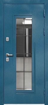 Luxor Termo 7 Муар синий Эмалит белый