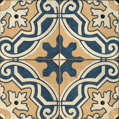 Sevilla керамогранит пэчворк многоцветный 42х42