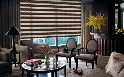 Зебра ДАМАСК 2870 коричневый, 270 см