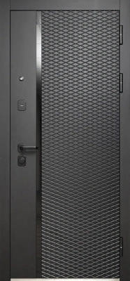 Luxor Ромбы Вертикаль Зеркало Эмалит белый