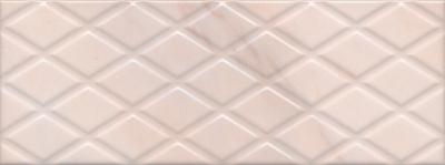 Флораль плитка структурная беж 15х40