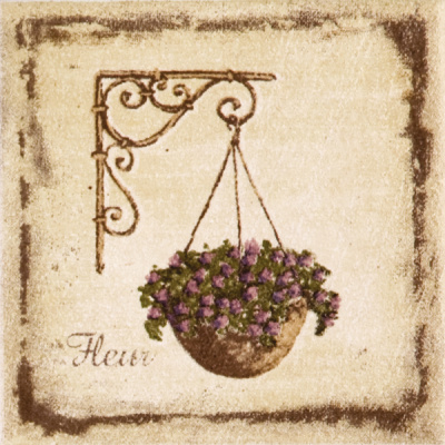 Прованс декор 9,9х9,9 A1911\1221T