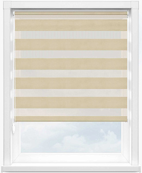 Зебра СКРИН 2261 св. бежевый, 300 см