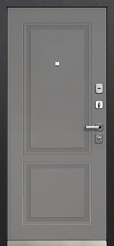 Luxor Букле черный Велюр грей софт