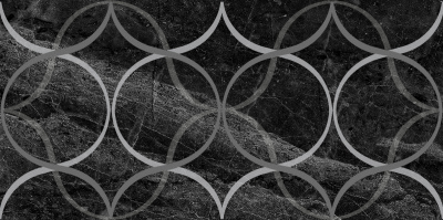 Crystal декор Resonanse черный 30х60