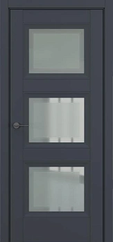 Гранд ДО Baguette B2 Сатинато с рамкой Графит премьер мат