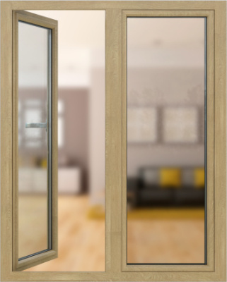 Цветное окно Дуб Кориандр супер матовый (NEW)