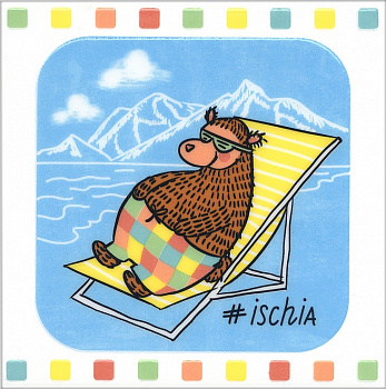 Большое путешествие декор Искья 20х20