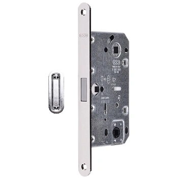 Замок W/C магнитный с ответной планкой B061025006640 Хром глянец AGB