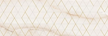 Happy Tact бежевый 20x60 декор глянцевый
