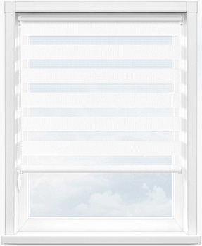 Зебра СТАНДАРТ 0225 белый, 280 см