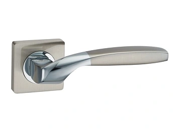 Ручка Виченца E7 квадрат SN/PC Lockit