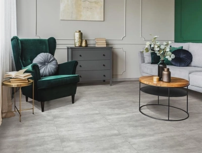 Клеевой виниловый пол SPC Floor Aberhof Petra Gluedown XXL Concrete 1302