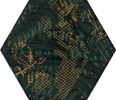 Intense Tone плитка heksagon С green 17,1х19,8