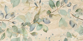 Polaris бежевый 40x80 декор глянцевый