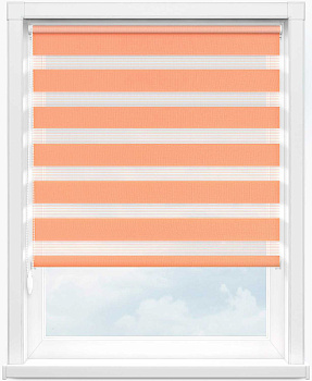 Зебра СТАНДАРТ 3499 оранжевый, 280 см