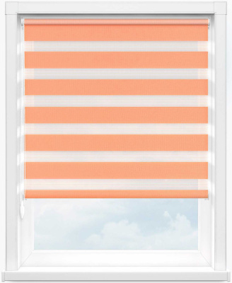 Зебра СТАНДАРТ 3499 оранжевый, 280 см