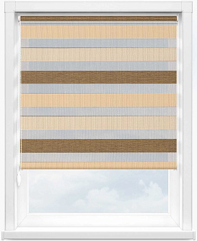 Зебра ЛУКСОР ТРИО 3466 золото, 280 см